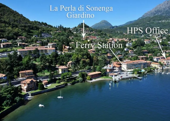 La Perla Di Sonenga - Giardino 아파트